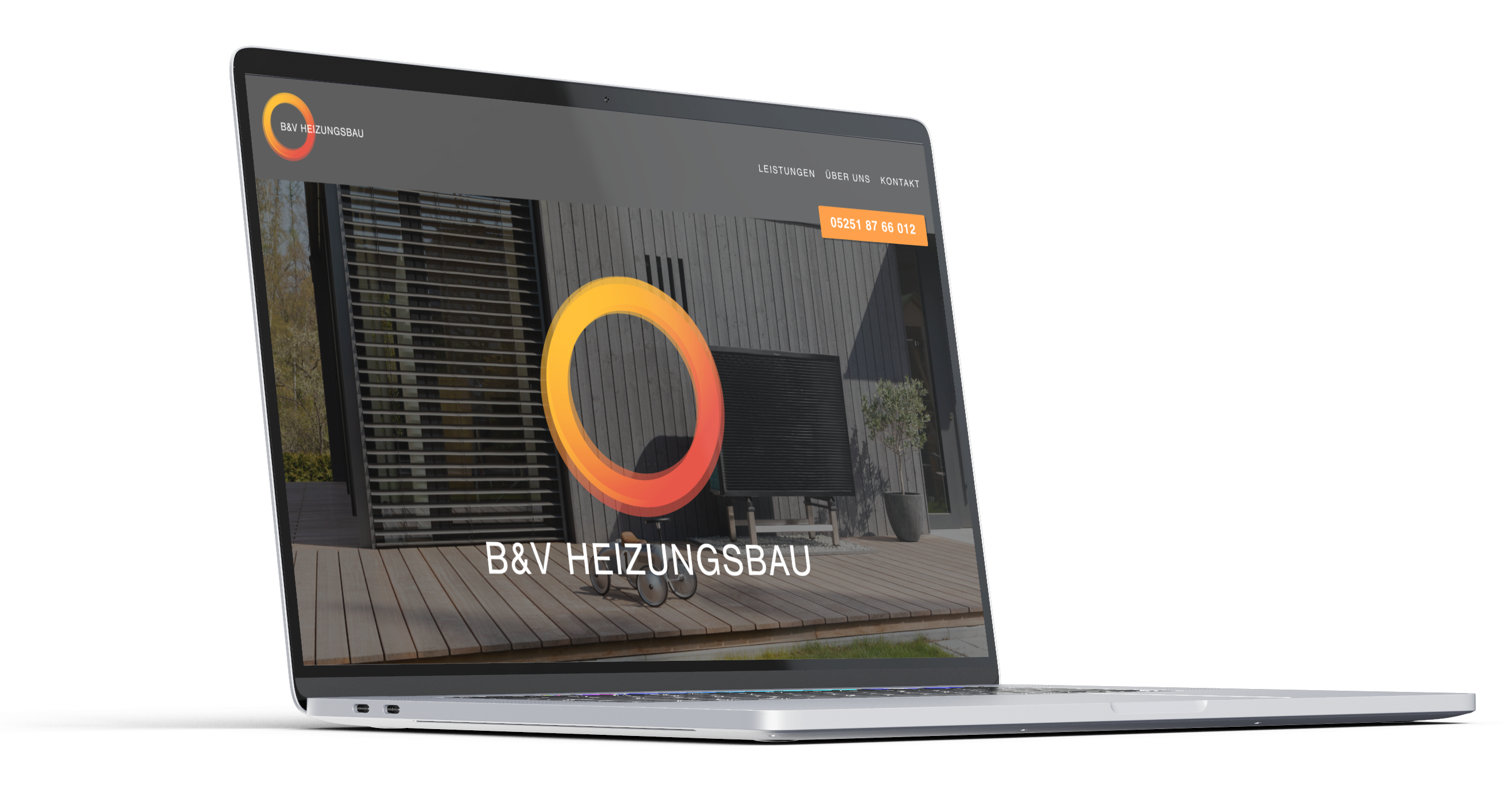 Webdesign B&V Heizungsbau